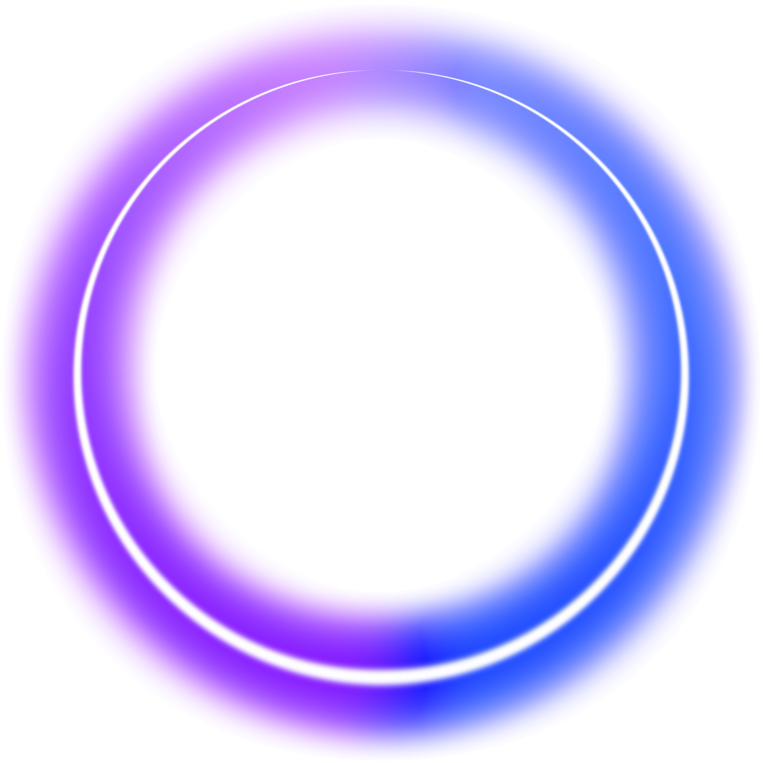 Glowing Neon Circle